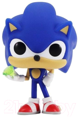 Фигурка коллекционная Funko POP! Games Sonic the Hedgehog Sonic with Emerald 20147 / Fun917