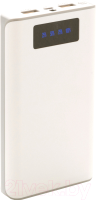 Портативное зарядное устройство Xindao P324.363 (белый/серый)