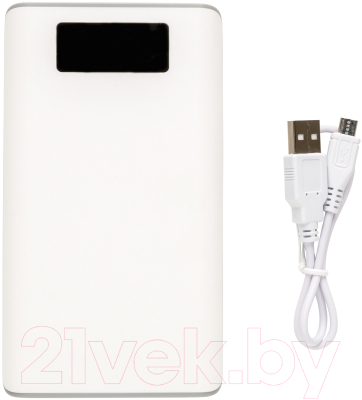 Портативное зарядное устройство Xindao P324.363 (белый/серый)