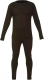 Комплект рабочей одежды Цитрин Фуфайка и кальсоны (р-р 52-54/182-188, черный) - 