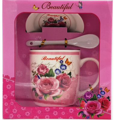 Изображение товара Кружка с ложкой DomiNado C-130