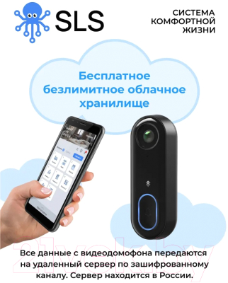 Вызывная панель SLS BELL-03 WiFi / SLS-BLO-03WFBK (черный)