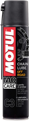 Смазка техническая Motul C3 Chain Lube Off Road / 102982 (400мл)