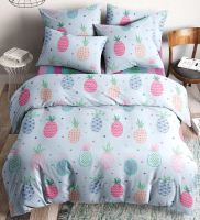 

Комплект постельного белья Веселина, Pineapple 70х70 Евро / 70679-1+70521-2