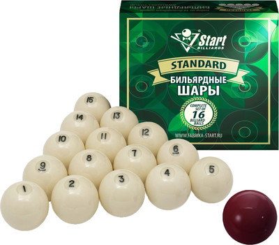

Набор бильярдных шаров, Billiards РП 60мм / 797403