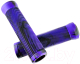 Грипсы для велосипеда Hualong С заглушками / HL-G121AVL (фиолетовый) - 