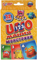 

Настольная игра Умные игры, Уномания. Монстрики / 4680107915191