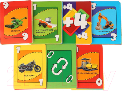 Изображение товара Настольная игра Умные игры Уномания. Машины / 4690590181041