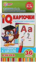 

Развивающие карточки Умные игры, IQ Азбука