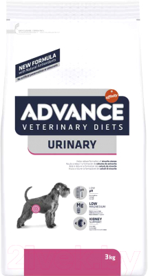 Сухой корм для собак Advance VetDiets Urinary (3кг)