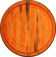 Тарелка столовая обеденная Wilmax WL-668319/A (оранжевый) - 