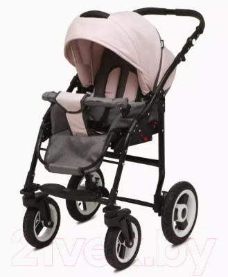 Детская универсальная коляска Rant Dream 3 в 1 (03, серый/розовый)