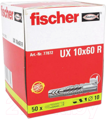 Дюбель универсальный FISCHER UX 10 R (50шт)