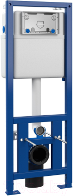 Изображение товара Унитаз подвесной с инсталляцией Cersanit Carina New Clean On + S-IN-MZ-LINK_PRO + P-BU-MOV/Blg/Gl