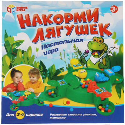 Игровой набор Умные игры Накорми Лягушек / B2032697-R