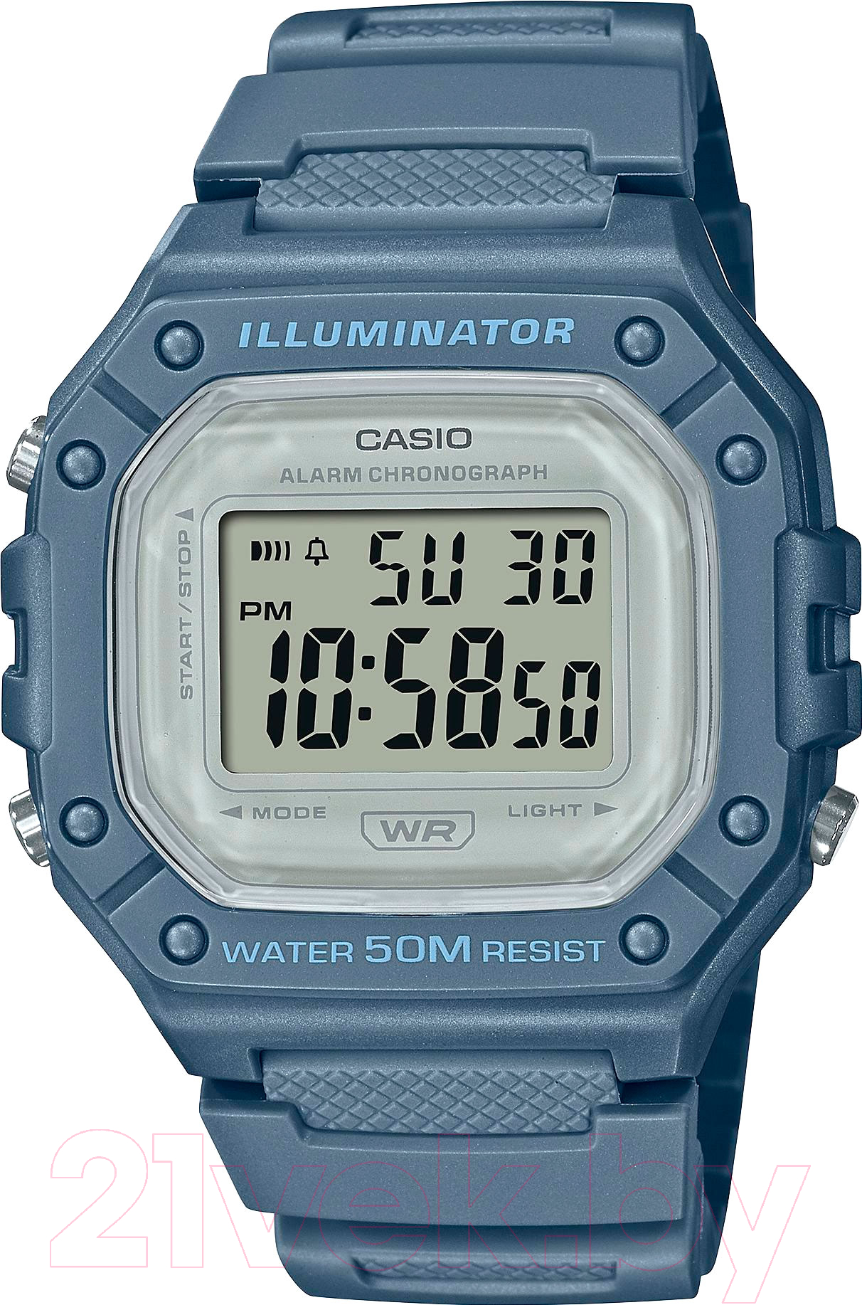 Часы наручные мужские Casio W-218HC-2A