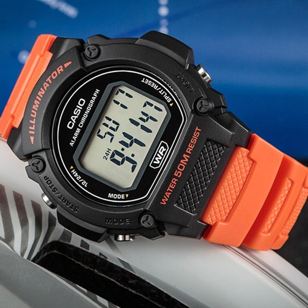 Часы наручные унисекс Casio W-219H-4A