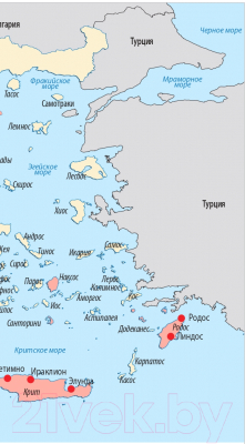 Путеводитель Эксмо Греция + карта (Тимофеев И.В.)