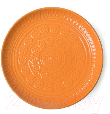Набор столовой посуды Fissman Motif 6280 (16пр, оранжевый)