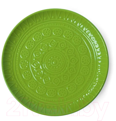 Набор столовой посуды Fissman Motif 6281 (16пр, зеленый)
