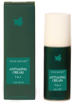 Крем для лица Esthe Nature Antiaging Day Cream For Men Антивозрастной с биопептидами 7в1 (50мл)