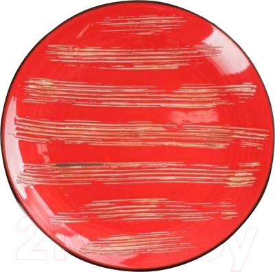 Тарелка столовая глубокая Wilmax WL-668212/A (красный)