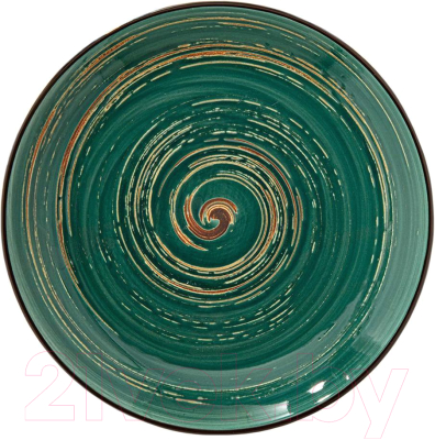 Тарелка столовая обеденная Wilmax WL-669513/A (зеленый)