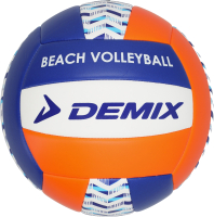 Мяч волейбольный Demix 3DSK0VSVYE / 114496-EM (размер 5, оранжевый/синий) - 