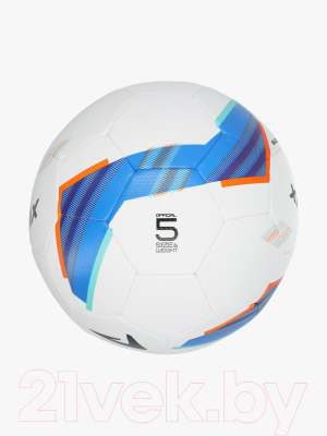 Футбольный мяч Demix BH4K65GFVM / 114522-W9 (размер 5, белый)