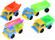 Миниатюра изображения товара Набор игрушечных автомобилей Юг-пласт Автопарк мини / 7016
