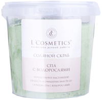 

Скраб для тела L'Cosmetics, Соляной СПА солевая с водорослями