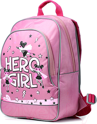 Школьный рюкзак Galanteya 1021 / 22с812к45 (светло-розовый)