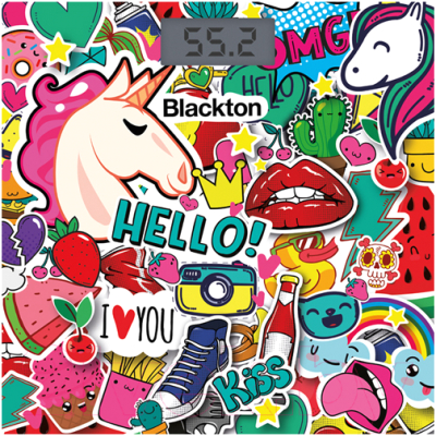 Напольные весы электронные Blackton BT BS1012 (Creative Stickers)