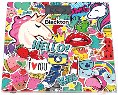Напольные весы электронные Blackton BT BS1012 (Creative Stickers)