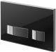 Миниатюра изображения товара Унитаз подвесной с инсталляцией Sanita Luxe Attica SL DM + S-IN-MZ-LINK_PRO + P-BU-MOV/Blg/Gl