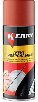Грунтовка автомобильная Kerry KR-925-2 (520мл, красно-коричневый)