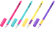 Набор гелевых ручек Lorex Neon Slim Soft Grip Пиши-стирай / LXEPSSG-NN4-4p - 