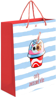 

Пакет подарочный Lorex, Gift Bag Cocktail Kittens LXGBBI-CK