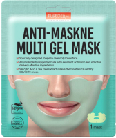 Маска для лица гидрогелевая Purederm Anti Maskne Multi Gel Mask (12г) - 