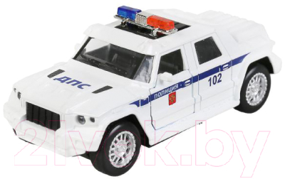 Автомобиль игрушечный Технопарк Бронемашина полиция / FY6158-12POL-WH