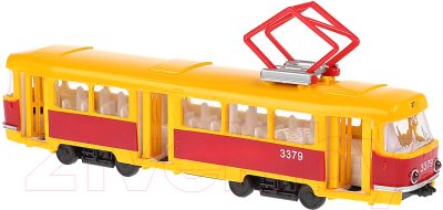 Трамвай игрушечный Технопарк CT12-428-2-BL