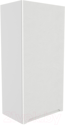 Шкаф навесной для кухни ДСВ Тренто ВП 450 правый (серый/белый)