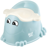 Детский горшок Roxy-Kids Froggy / F-660BL (небесно-голубой) - 