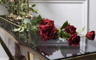 Искусственный цветок Arya Unique Rose / 8680943110763 (красный)