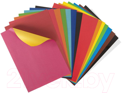 Изображение товара Набор цветной бумаги и картона Каляка-Маляка НКБКМ8/8