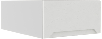 Шкаф навесной для кухни ДСВ Тренто АНП 400 (серый/белый) - 