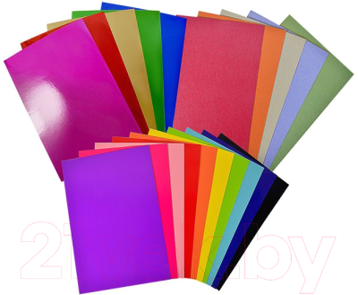 Изображение товара Набор цветного картона Каляка-Маляка Микс / НККМ20 (20цв)