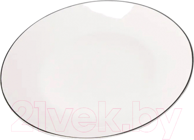 Тарелка закусочная (десертная) Fissman Aleksa 3896 (белый)