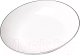 Тарелка столовая глубокая Fissman Aleksa 3898 (белый) - 