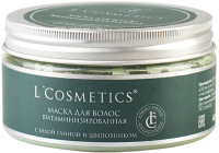 

Маска для волос L'Cosmetics, Витаминизированная с Зелёной глиной и Шиповником